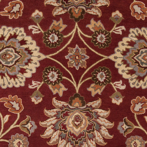 Image of Surya Caesar Traditional Burgundy, Taupe, Tan, Dark Brown, Khaki, Camel, Burnt Orange, Medium Gray Rugs CAE-1061