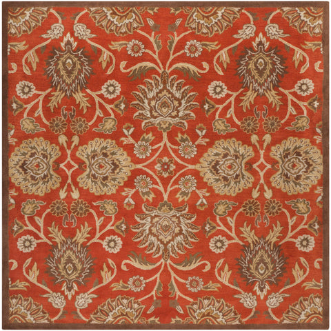 Image of Surya Caesar Traditional Burnt Orange, Khaki, Tan, Camel, Dark Brown, Olive, Beige Rugs CAE-1062