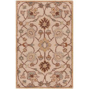 Surya Caesar Traditional Khaki, Medium Gray, Camel, Dark Brown, Tan, Wood Rugs CAE-1081