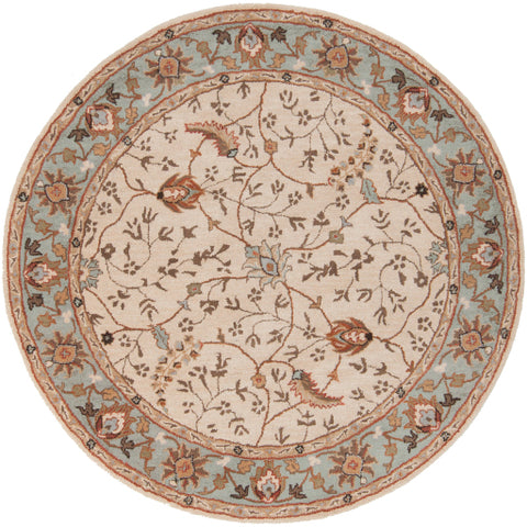 Image of Surya Caesar Traditional Khaki, Medium Gray, Olive, Dark Brown, Camel, Rust Rugs CAE-1088