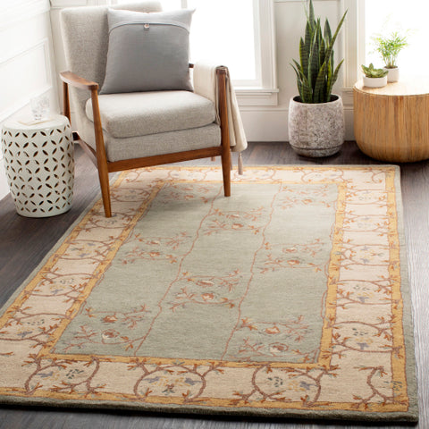 Image of Surya Caesar Traditional Sage, Beige, Burnt Orange, Dark Brown, Tan Rugs CAE-1100