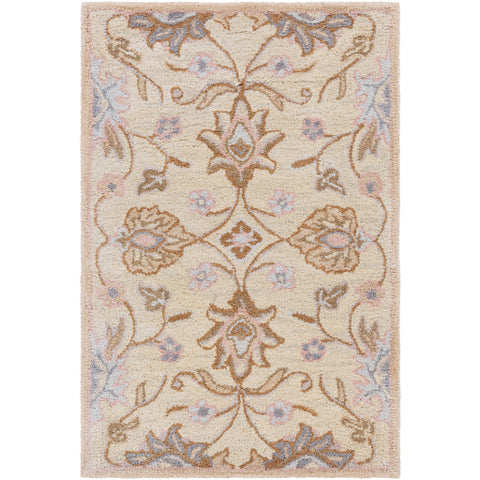 Image of Surya Caesar Traditional Cream, Camel, Taupe, Denim, Medium Gray, Clay Rugs CAE-1109