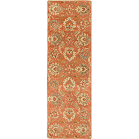 Image of Surya Caesar Traditional Terracotta, Burnt Orange, Sage, Clay, Olive, Moss, Camel, Taupe, Dark Brown Rugs CAE-1112