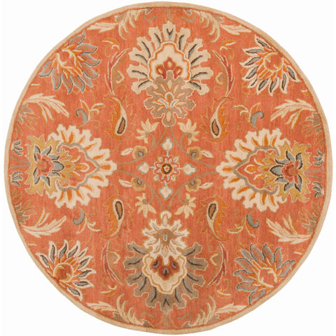 Image of Surya Caesar Traditional Terracotta, Burnt Orange, Sage, Clay, Olive, Moss, Camel, Taupe, Dark Brown Rugs CAE-1112