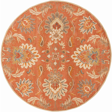 Image of Surya Caesar Traditional Terracotta, Burnt Orange, Sage, Clay, Olive, Moss, Camel, Taupe, Dark Brown Rugs CAE-1112