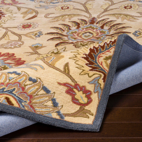 Image of Surya Caesar Traditional Ivory, Denim, Brick, Khaki, Camel, Pale Blue, Burnt Orange, Dark Brown, Moss Rugs CAE-1116