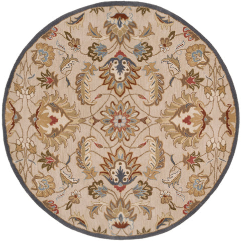 Image of Surya Caesar Traditional Butter, Tan, Burnt Orange, Camel, Charcoal, Bright Yellow, Medium Gray Rugs CAE-1118