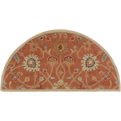 Image of Surya Caesar Traditional Clay, Camel, Burnt Orange, Khaki, Aqua, Black, Tan, Taupe Rugs CAE-1119