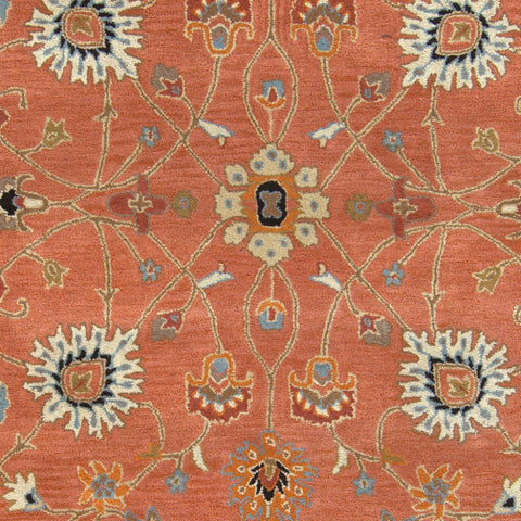 Image of Surya Caesar Traditional Clay, Camel, Burnt Orange, Khaki, Aqua, Black, Tan, Taupe Rugs CAE-1119