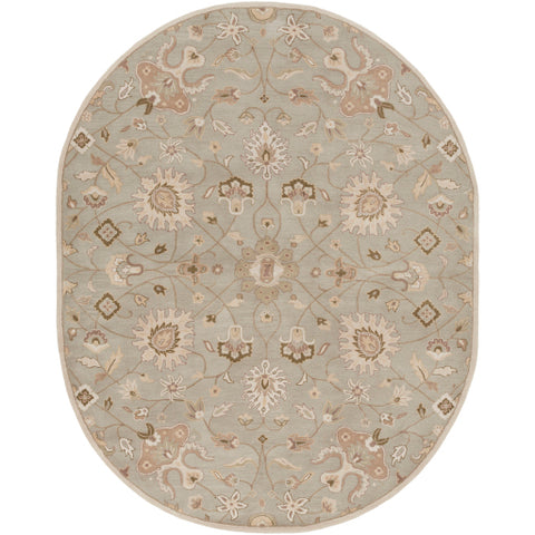 Image of Surya Caesar Traditional Khaki, Medium Gray, Grass Green, Dark Green, Mauve, Wheat, Moss Rugs CAE-1121