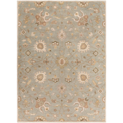 Image of Surya Caesar Traditional Khaki, Medium Gray, Grass Green, Dark Green, Mauve, Wheat, Moss Rugs CAE-1121