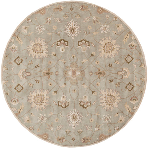 Image of Surya Caesar Traditional Khaki, Medium Gray, Grass Green, Dark Green, Mauve, Wheat, Moss Rugs CAE-1121