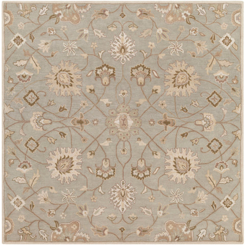 Image of Surya Caesar Traditional Khaki, Medium Gray, Grass Green, Dark Green, Mauve, Wheat, Moss Rugs CAE-1121