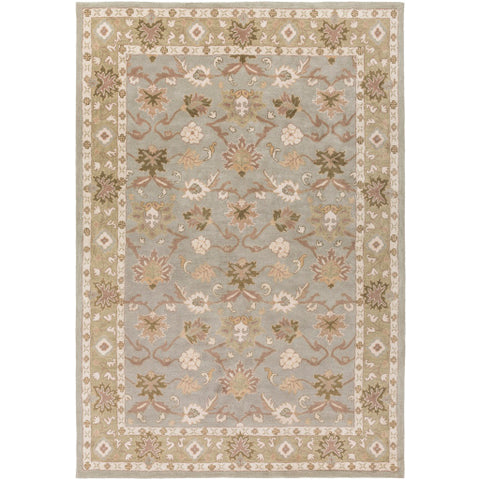 Image of Surya Caesar Traditional Medium Gray, Olive, Khaki, Camel, Cream, Ivory Rugs CAE-1126