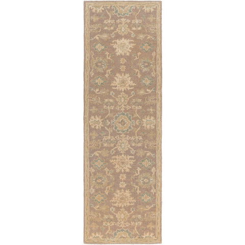 Image of Surya Caesar Traditional Camel, Medium Gray, Light Gray, Sage, Khaki Rugs CAE-1149