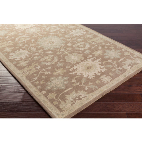 Image of Surya Caesar Traditional Camel, Medium Gray, Light Gray, Sage, Khaki Rugs CAE-1149