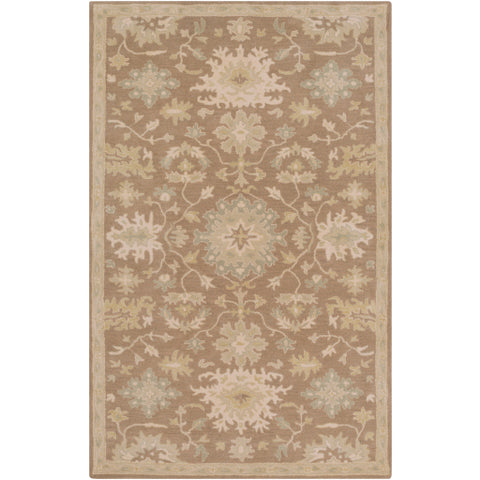 Image of Surya Caesar Traditional Camel, Medium Gray, Light Gray, Sage, Khaki Rugs CAE-1149