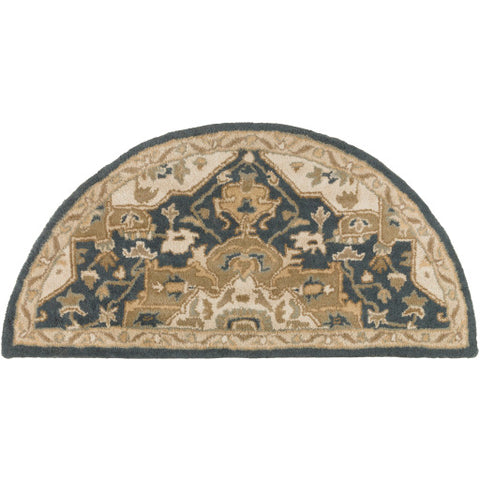 Image of Surya Caesar Traditional Navy, Tan, Teal, Beige, Olive Rugs CAE-1154