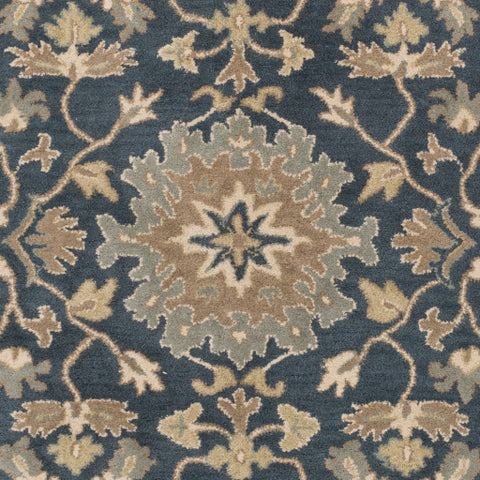 Image of Surya Caesar Traditional Navy, Tan, Teal, Beige, Olive Rugs CAE-1154