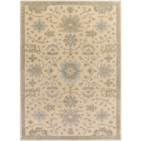 Image of Surya Caesar Traditional Beige, Sage, Light Gray, Olive, Tan Rugs CAE-1161