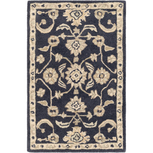 Surya Caesar Traditional Ink, Beige, Sea Foam, Tan Rugs CAE-1164