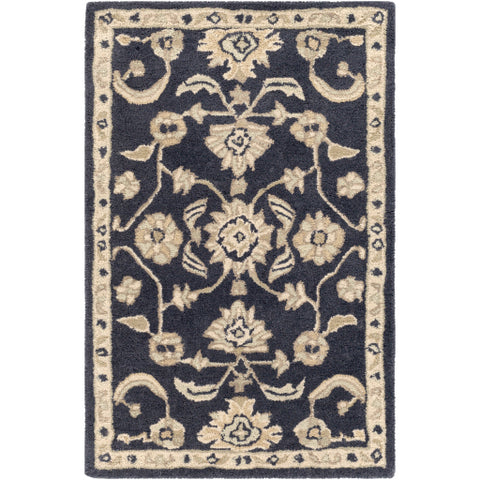 Image of Surya Caesar Traditional Ink, Beige, Sea Foam, Tan Rugs CAE-1164