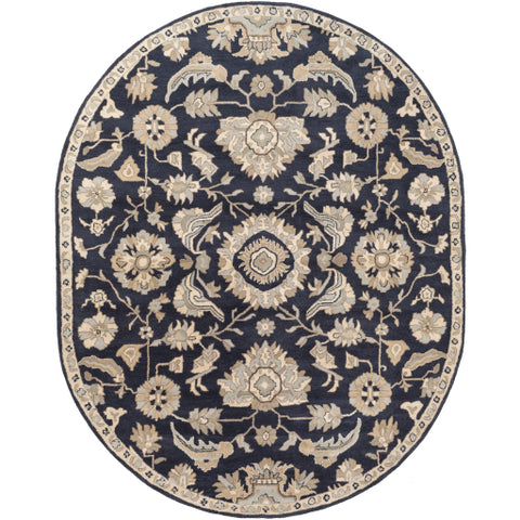 Image of Surya Caesar Traditional Ink, Beige, Sea Foam, Tan Rugs CAE-1164