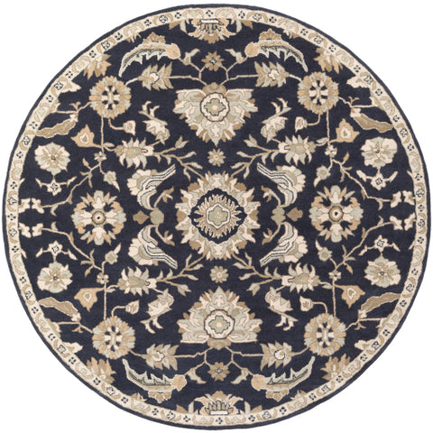 Image of Surya Caesar Traditional Ink, Beige, Sea Foam, Tan Rugs CAE-1164