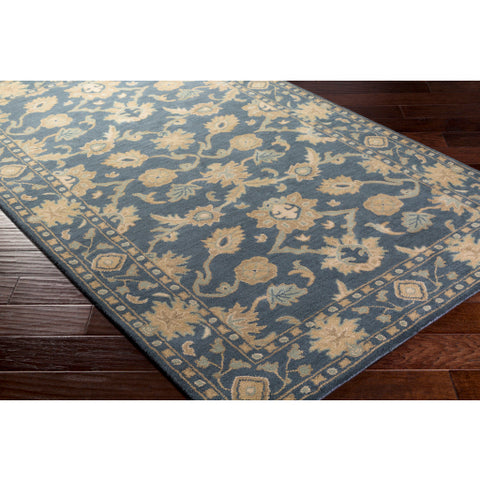 Image of Surya Caesar Traditional Dark Green, Sea Foam, Ivory, Khaki, Tan Rugs CAE-1180