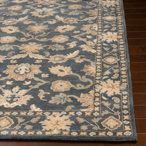 Image of Surya Caesar Traditional Dark Green, Sea Foam, Ivory, Khaki, Tan Rugs CAE-1180