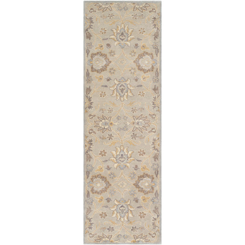 Image of Surya Caesar Traditional Light Gray, Khaki, Camel, Cream, Medium Gray Rugs CAE-1192