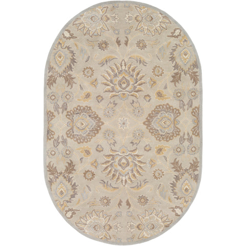 Image of Surya Caesar Traditional Light Gray, Khaki, Camel, Cream, Medium Gray Rugs CAE-1192