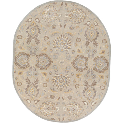 Image of Surya Caesar Traditional Light Gray, Khaki, Camel, Cream, Medium Gray Rugs CAE-1192