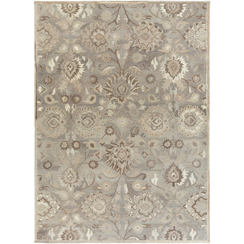 Image of Surya Caesar Traditional Taupe, Camel, Cream, Light Gray, Dark Brown Rugs CAE-1195