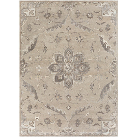 Image of Surya Caesar Traditional Taupe, Charcoal, Beige, Dark Brown, Khaki, Black, Camel Rugs CAE-1201