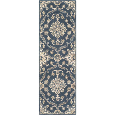 Image of Surya Caesar Traditional Navy, Khaki, Beige, Sage, Tan Rugs CAE-1207