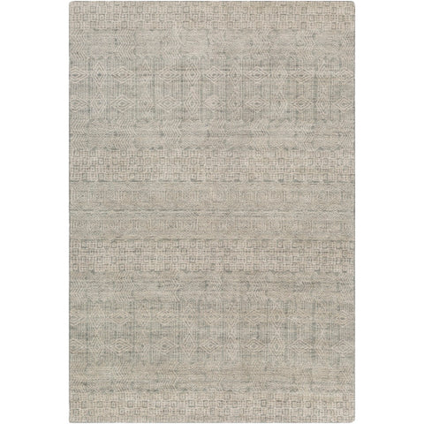 Image of Surya Claude Global Dark Green, Beige Rugs CAU-1003