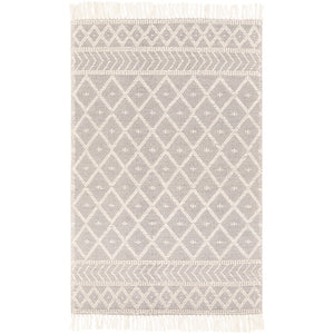 Surya Casa DeCampo Cottage Ivory, Medium Gray Rugs CDC-2304