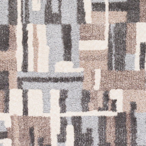 Image of Surya Cielo Modern Charcoal, Light Gray, Medium Gray, Camel, Sage, White Rugs CEL-2310