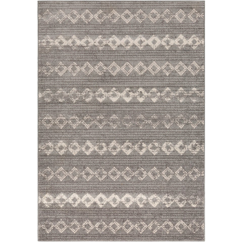 Image of Surya Chester Global Medium Gray, Light Gray, Khaki Rugs CHE-2307