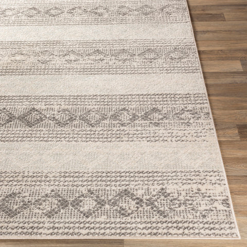 Image of Surya Chester Global Light Gray, Medium Gray, Khaki Rugs CHE-2308