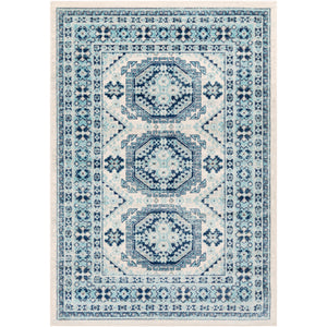 Surya Chester Global Aqua, Light Gray, Dark Blue, Medium Gray, Khaki Rugs CHE-2310