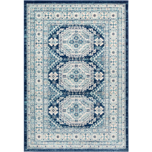 Surya Chester Global Dark Blue, Aqua, Khaki, Light Gray, Medium Gray Rugs CHE-2311