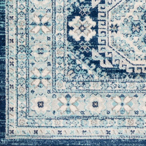 Image of Surya Chester Global Dark Blue, Aqua, Khaki, Light Gray, Medium Gray Rugs CHE-2311