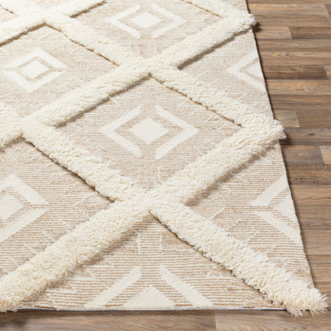 Image of Surya Cherokee Global Tan, Cream Rugs CHK-2304