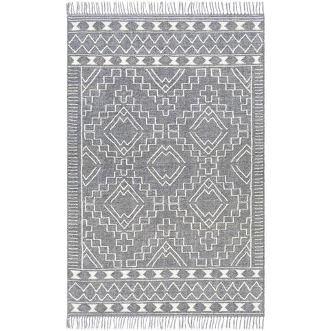 Image of Surya Cheyenne Global Charcoal, Cream Rugs CHY-2302