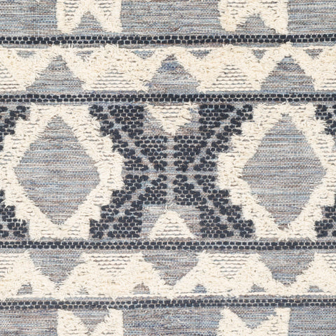 Image of Surya Cheyenne Global Navy, Denim, Sky Blue, Camel, Cream Rugs CHY-2307