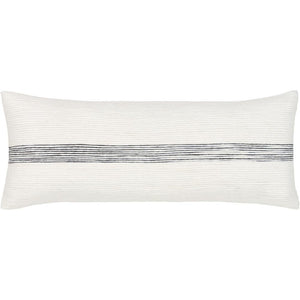 Surya Carine Modern Cream, White, Black, Charcoal Pillow Cover CIE-002-Wanderlust Rugs