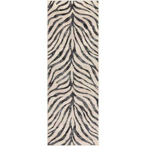 Image of Surya City Modern Taupe, Light Gray, Beige, Khaki, Black Rugs CIT-2300