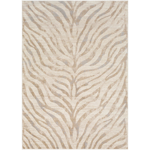 Image of Surya City Modern Light Gray, Beige, Khaki Rugs CIT-2301